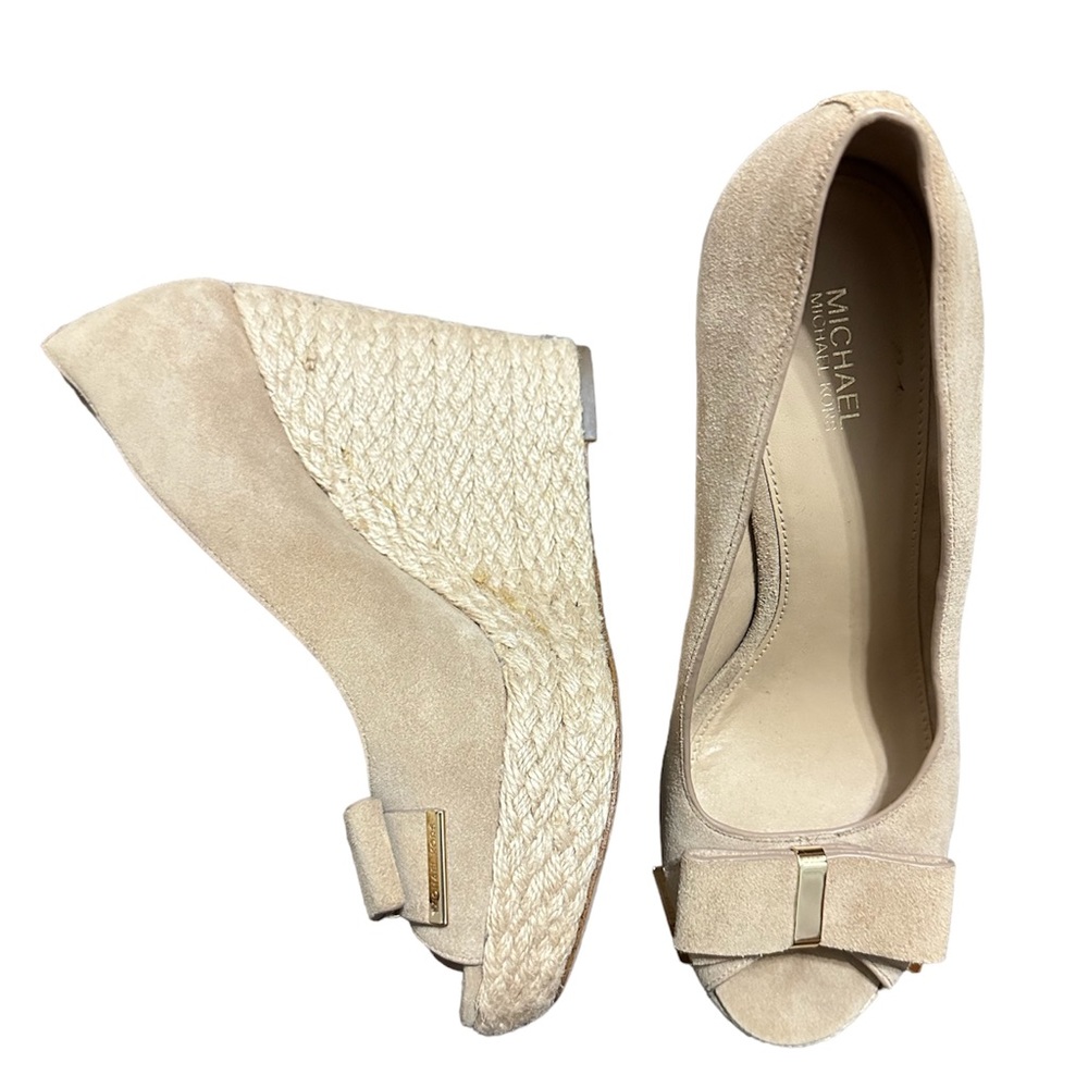 MICHAEL Michael Kors open toes Wedges size 8